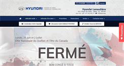 Desktop Screenshot of hyundailanaudiere.com